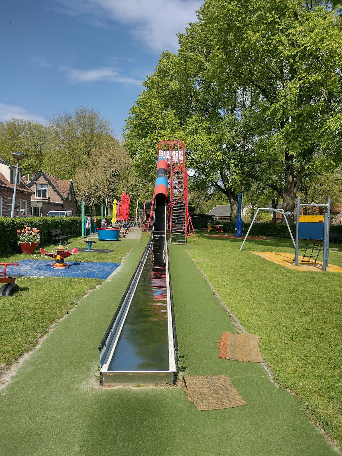 Speeltuin Kindervreugde Uit Met Kinderen